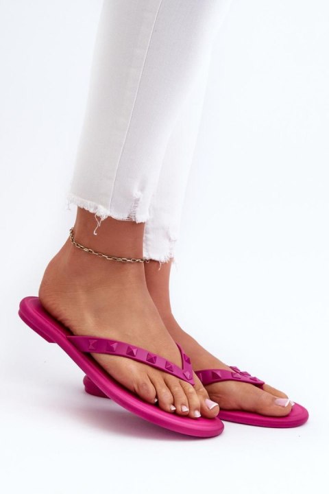 Sandał Japonki Model Zaxy JJ285252 Fuksja - Step in style - 40