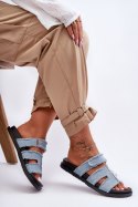 Sandał Klapki Model Lamirose H8-523 Blue - Step in style - 38 Sandał Klapki Model Lamirose H8-523 Blue - Step in style - 38
