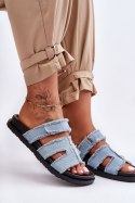Sandał Klapki Model Lamirose H8-523 Blue - Step in style - 38 Sandał Klapki Model Lamirose H8-523 Blue - Step in style - 38