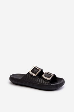Sandał Klapki Model Zaxy LL285088 Black - Step in style - 35/36