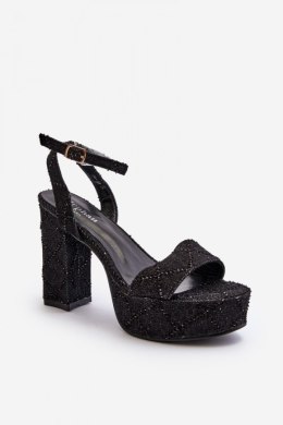 Sandały Model Acrana JA-49 Black - Step in style - 38