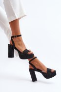Sandały Model Acrana JA-49 Black - Step in style - 39 Sandały Model Acrana JA-49 Black - Step in style - 39