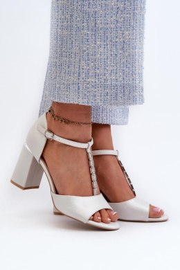 Sandały Model Aniya 20195 Silver - Step in style - 37