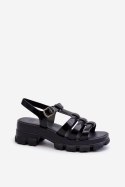 Sandały Model Zaxy NN285039 Black - Step in style - 37 Sandały Model Zaxy NN285039 Black - Step in style - 37
