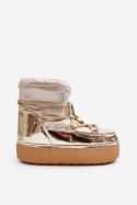 Śniegowce Model Toolsa NB616 Gold - Step in style - 41/42
