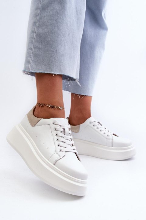 Buty Sportowe Model DA LR568 White - Step in style - 38