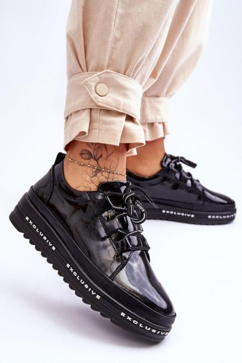 Buty Sportowe Model S.Barski LR592B Black - Step in style - 39 Buty Sportowe Model S.Barski LR592B Black - Step in style - 39