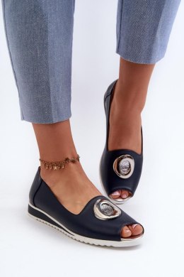 Czółenka Model Biolita ASA135-16 Navy - Step in style - 37