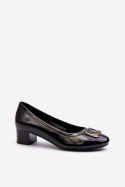Czółenka Model Enollia 58248 Black - Step in style - 39 Czółenka Model Enollia 58248 Black - Step in style - 39