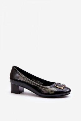 Czółenka Model Enollia 58248 Black - Step in style - 39