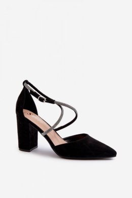 Czółenka Model Lagra QA205P Black - Step in style - 39