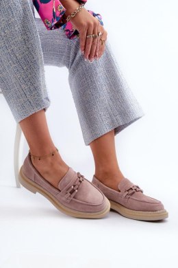 Mokasyny Model DA TW101 Dirty Pink - Step in style - 37