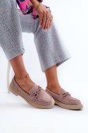 Mokasyny Model DA TW101 Dirty Pink - Step in style - 38