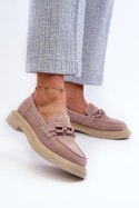 Mokasyny Model DA TW101 Dirty Pink - Step in style - 38