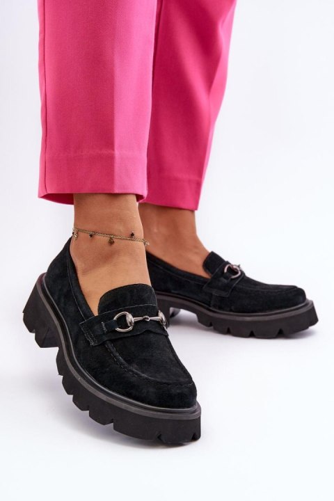 Mokasyny Model Neloria 7888 Black - Step in style - 37 Mokasyny Model Neloria 7888 Black - Step in style - 37