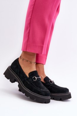 Mokasyny Model Neloria 7888 Black - Step in style - 40