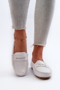 Mokasyny Model Rerceria HH712-9/HH712D-9 White - Step in style - 40