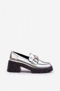 Półbuty Model Lemmitty 2646-5 Silver - Step in style - 38