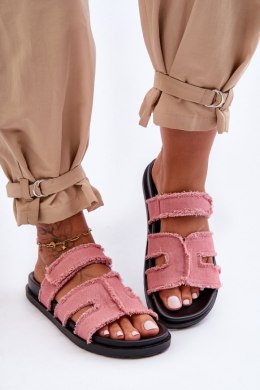 Sandał Klapki Model Lamirose H8-523 Pink - Step in style - 38
