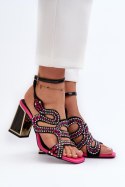 Sandały Model DA CR952 Black - Step in style - 39