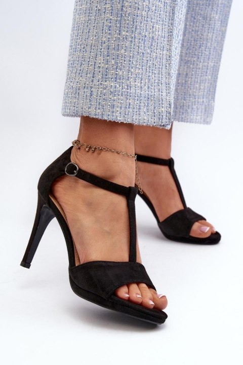 Sandały Model Obdaria 17335 Black - Step in style - 38 Sandały Model Obdaria 17335 Black - Step in style - 38