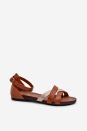 Sandały Model Zazoo 40225 Brown - Step in style - 38