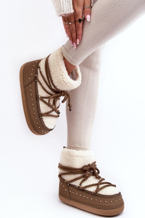 Śniegowce Model Rohes NB617 Brown - Step in style - 35/36
