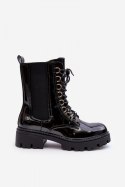 Workery Model Charmea F33-1 Black Lakier - Step in style - 38 Workery Model Charmea F33-1 Black Lakier - Step in style - 38