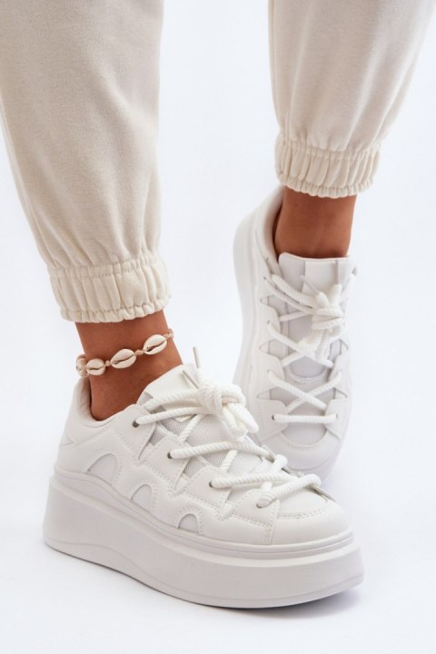 Buty Sportowe Model Vinali 55-22 White - Step in style - 39 Buty Sportowe Model Vinali 55-22 White - Step in style - 39