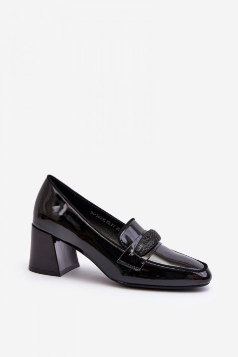 Czółenka Model Samassa 58308 Black - Step in style - 38 Czółenka Model Samassa 58308 Black - Step in style - 38
