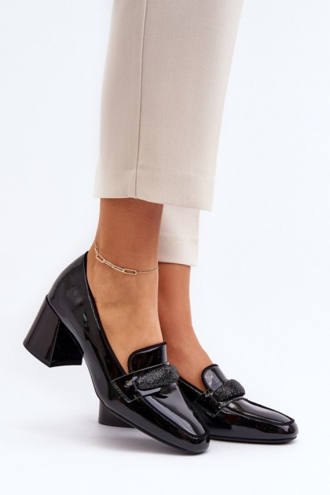 Czółenka Model Samassa 58308 Black - Step in style - 38 Czółenka Model Samassa 58308 Black - Step in style - 38