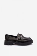 Mokasyny Model Ezoma 62121 Black - Step in style - 37 Mokasyny Model Ezoma 62121 Black - Step in style - 37