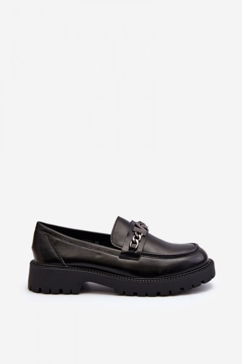 Mokasyny Model Ezoma 62121 Black - Step in style - 37 Mokasyny Model Ezoma 62121 Black - Step in style - 37