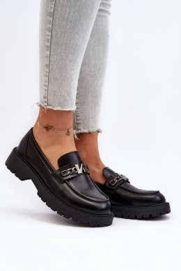 Mokasyny Model Ezoma 62121 Black - Step in style - 39