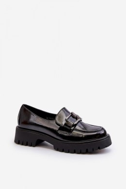 Mokasyny Model Santtes 58289 Black - Step in style - 40