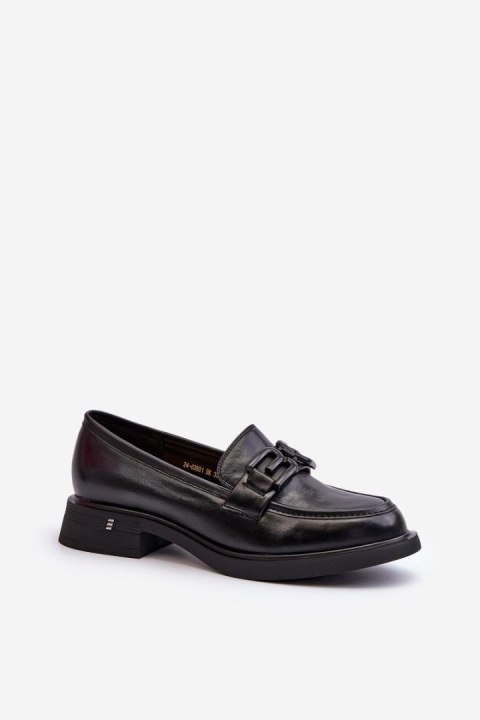 Mokasyny Model Triana 63501 Black - Step in style - 38 Mokasyny Model Triana 63501 Black - Step in style - 38