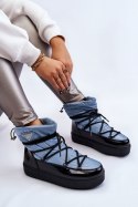 Śniegowce Model Carrios HY845-6 Blue - Step in style - 37 Śniegowce Model Carrios HY845-6 Blue - Step in style - 37