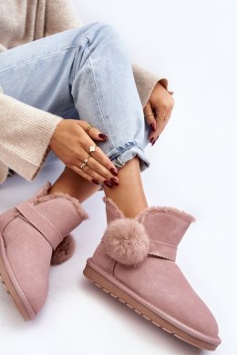 Śniegowce Model Eraclio W8006 Pink - Step in style - 39