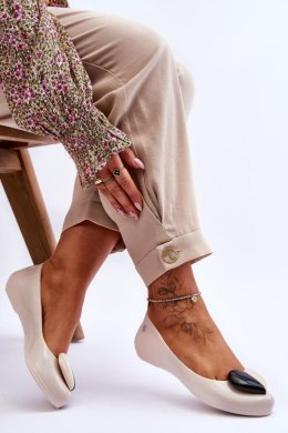 Baleriny Model Zaxy LL285030 Light Beige - Step in style - 37