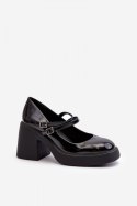 Czółenka Model Halmina M381 Black - Step in style - 40 Czółenka Model Halmina M381 Black - Step in style - 40