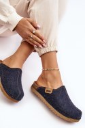 Kapcie Model Inblu DJ000010 Navy - Step in style - 40 Kapcie Model Inblu DJ000010 Navy - Step in style - 40