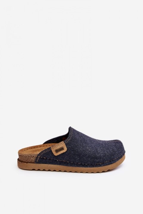 Kapcie Model Inblu DJ000010 Navy - Step in style - 40 Kapcie Model Inblu DJ000010 Navy - Step in style - 40