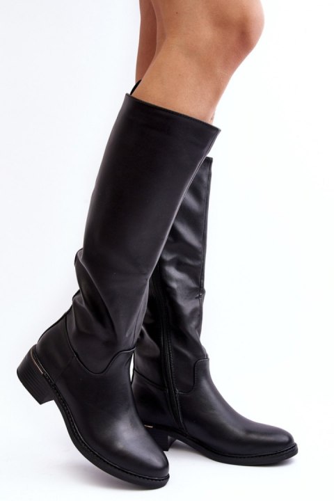 Kozaki Model Aviare YY51 Black - Step in style - 37 Kozaki Model Aviare YY51 Black - Step in style - 37