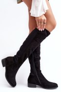 Kozaki Model S.Barski HY27098A Black Zamsz - Step in style - 37