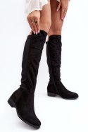 Kozaki Model S.Barski HY27098A Black Zamsz - Step in style - 38