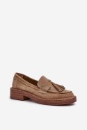 Mokasyny Model DA TW107 Brown - Step in style - 37