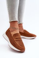 Mokasyny Model Inesqua 22-325 Camel - Step in style - 38