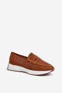 Mokasyny Model Inesqua 22-325 Camel - Step in style - 38