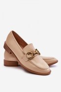 Mokasyny Model Lorien 2623-3 Beige - Step in style - 37 Mokasyny Model Lorien 2623-3 Beige - Step in style - 37