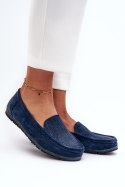Mokasyny Model S.Barski LR755 Navy - Step in style - 38